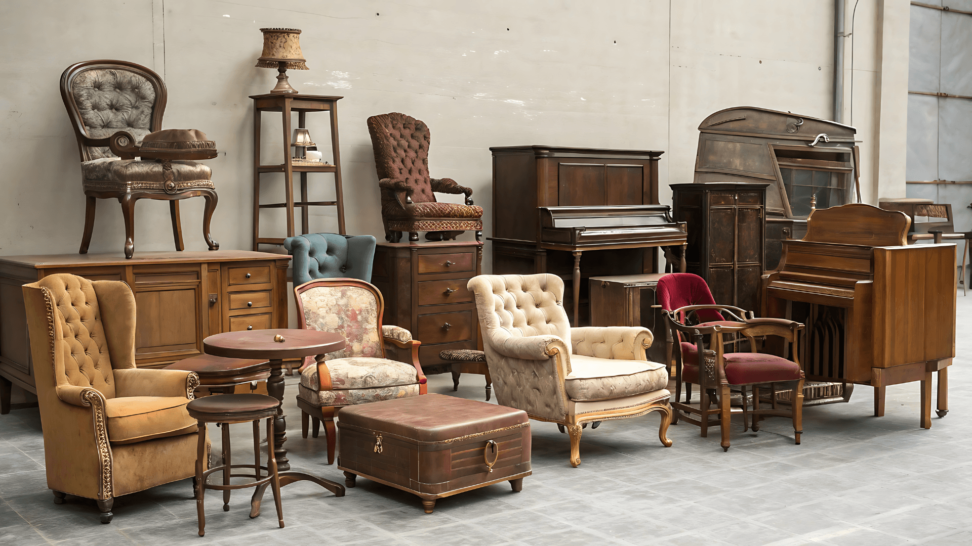 Koleksion mobiljesh vintage të kuruara